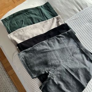 Brandy Melville Biker Shorts (Set of 4)